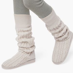BRITTANY KNIT SOCK FUZZIE- size 11